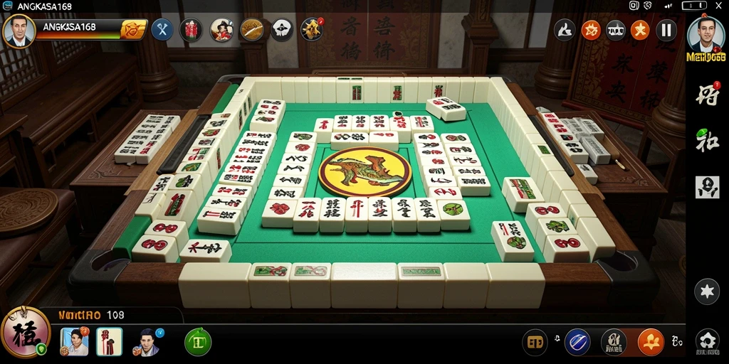 Gameplay menarik ANGKASA168 dalam permainan Mahjong yang mengasyikkan.