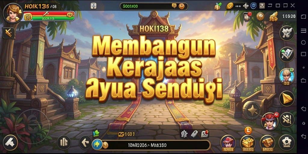 Tampilan gameplay HOKI138 dengan elemen manajemen bisnis yang menarik.