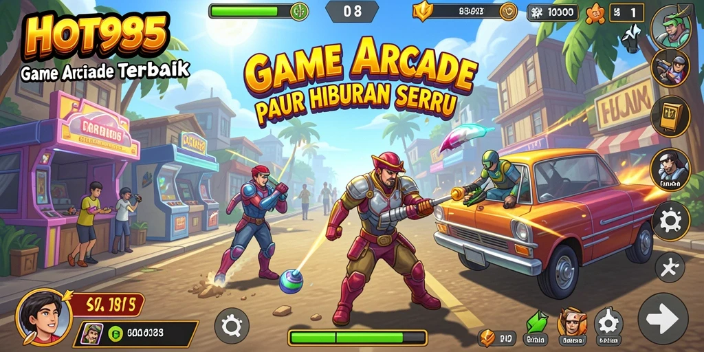 Gameplay HOT985 yang penuh warna dan menantang.