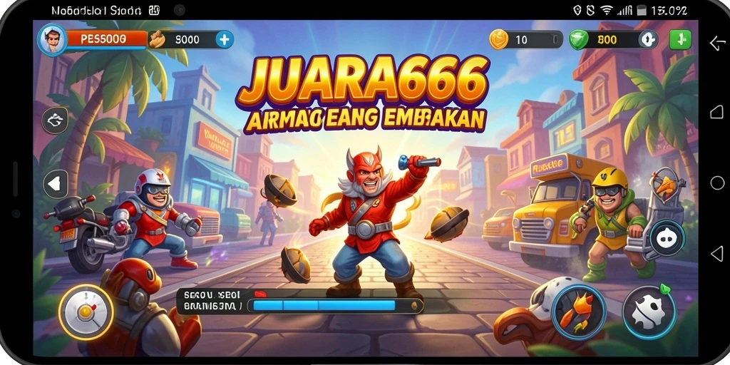 Tampilan menarik dari gameplay JUARA666 yang penuh tantangan.