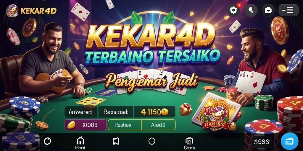 Screenshot gameplay Kasino yang menarik dari KEKAR4D.