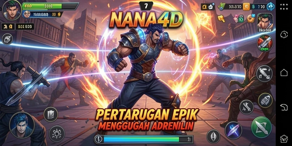 Tampilan menarik dari pertandingan Fighting di NANA4D.