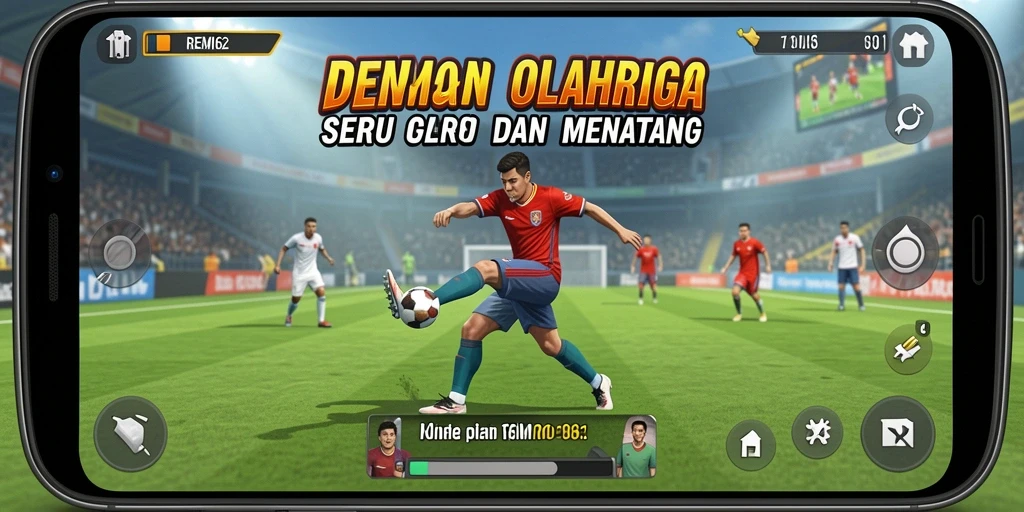 Tampilan gameplay menantang di REMI62, penuh aksi dan strategi.