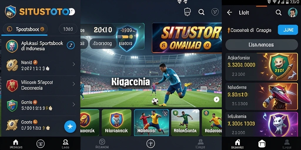 Tampilan menarik dari gameplay Sportsbook SITUSTOTO yang interaktif.