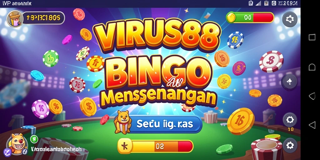 Gameplay seru VIRUS88 yang mengasyikkan dan penuh warna.