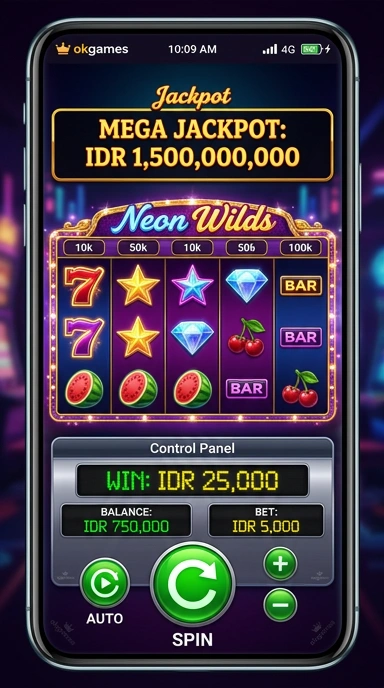 Proses pengunduhan aplikasi cepat dan aman di okgames.